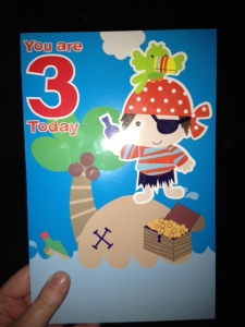 A birthday card for Sabotage from the Sidekick Book team!