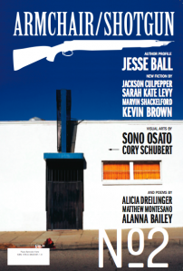 Armchair / Shotgun Issue 2's front cover