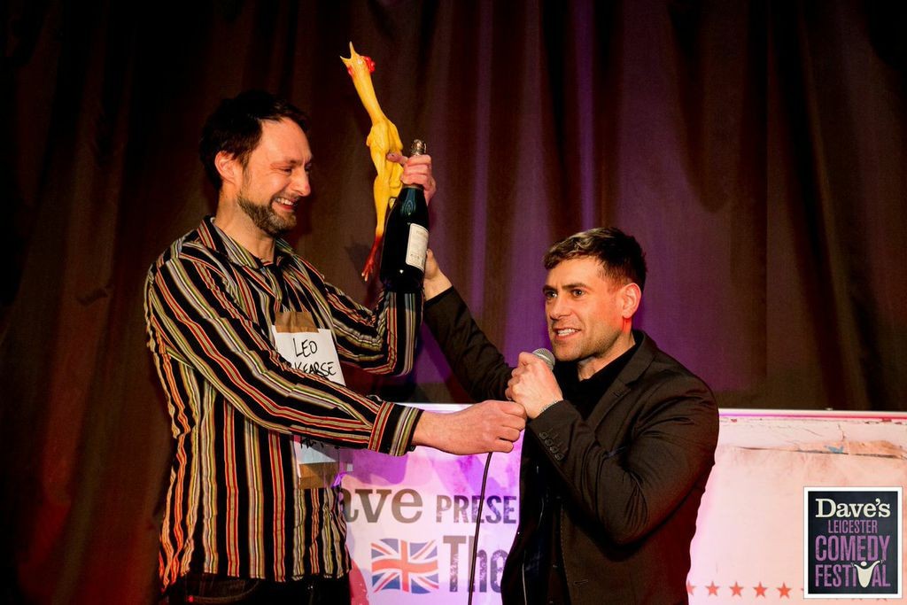 Dave's UK Pun Championships 2015 (image supplied by Dave's Leicester Comedy Festival)