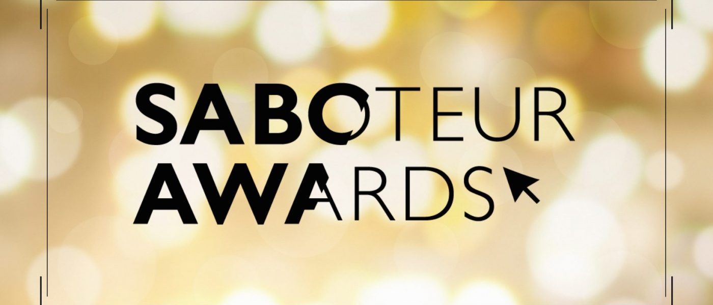 Saboteur Awards Festival 2022: Votes are OPEN and ticket sales are LIVE!