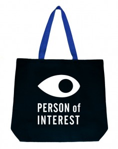 A tote bag declaring the owner as a 'person of interest' to the authorities - also sold by OR Books
