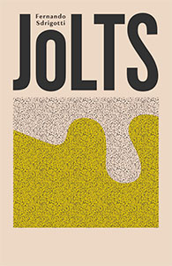 Jolts book cover with yellow abstract